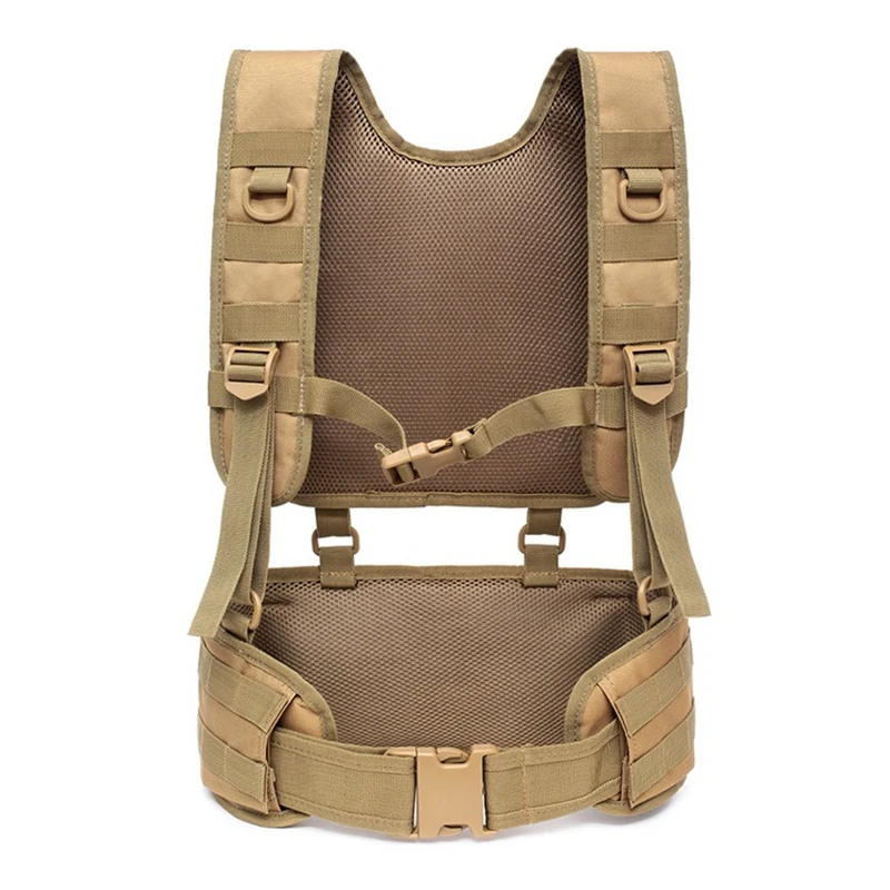 Outdoor Hunting Belt - Chaleco Táctico Desmontable Molle, Cinturón de