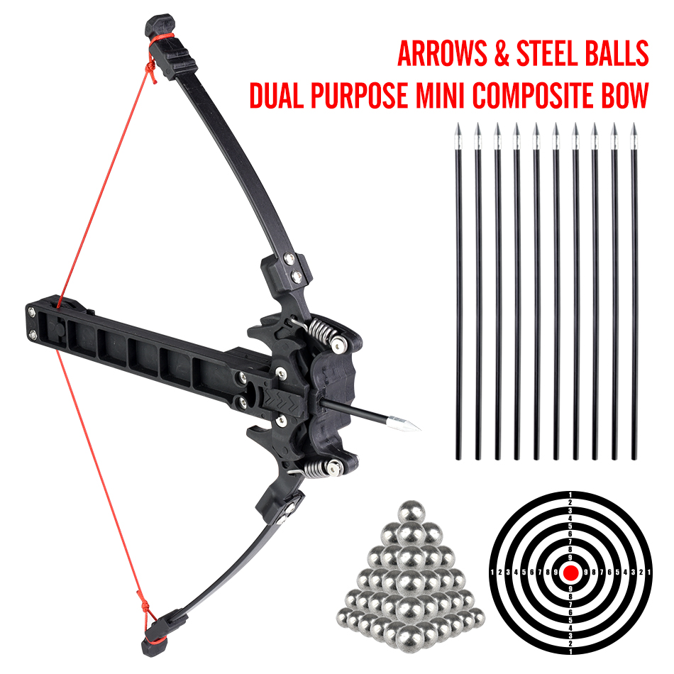 Hunting And Outdoor Stores - Arco de doble propósito con flechas