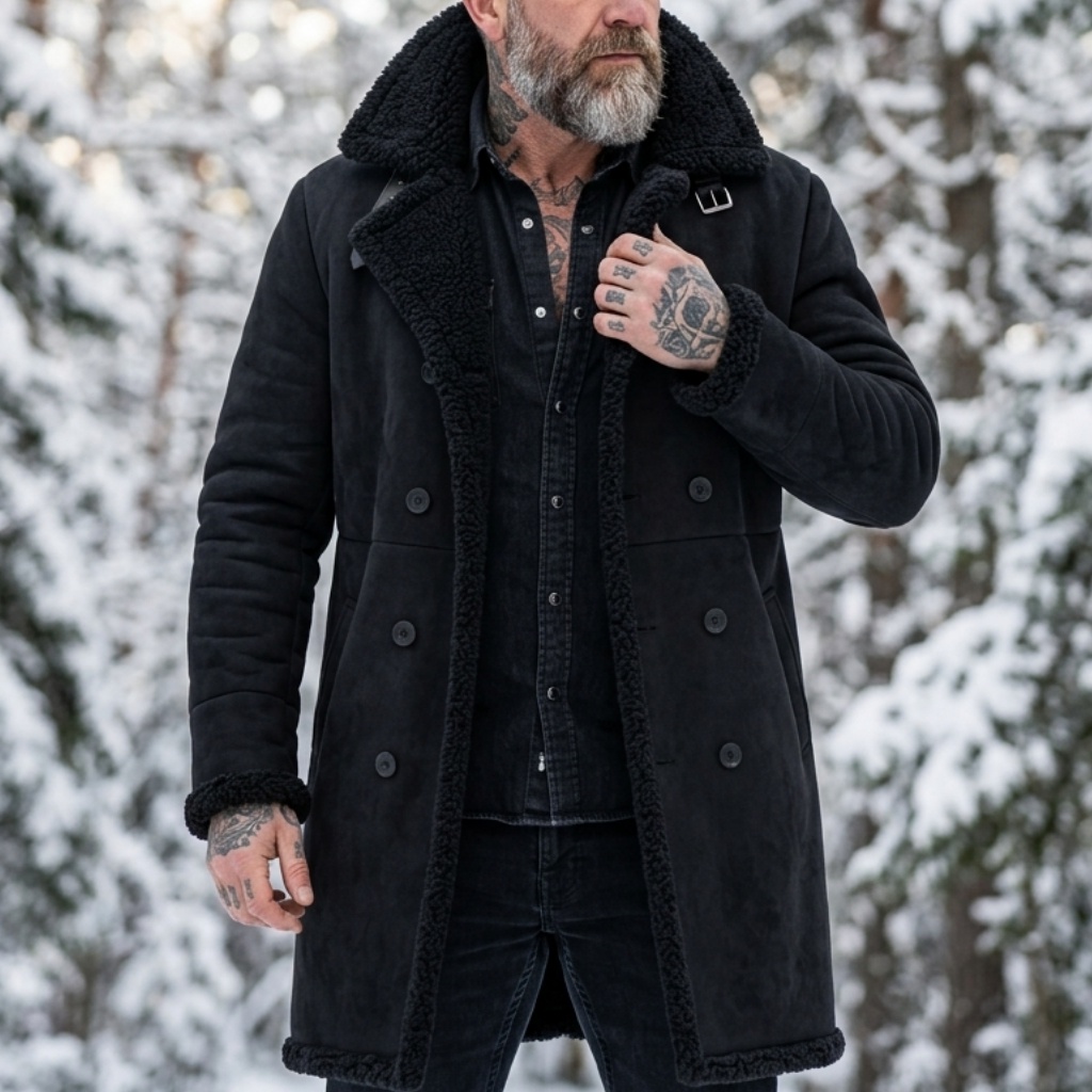 Outdoor Hunting Belt - Chaqueta de Invierno para Hombre, Forrada