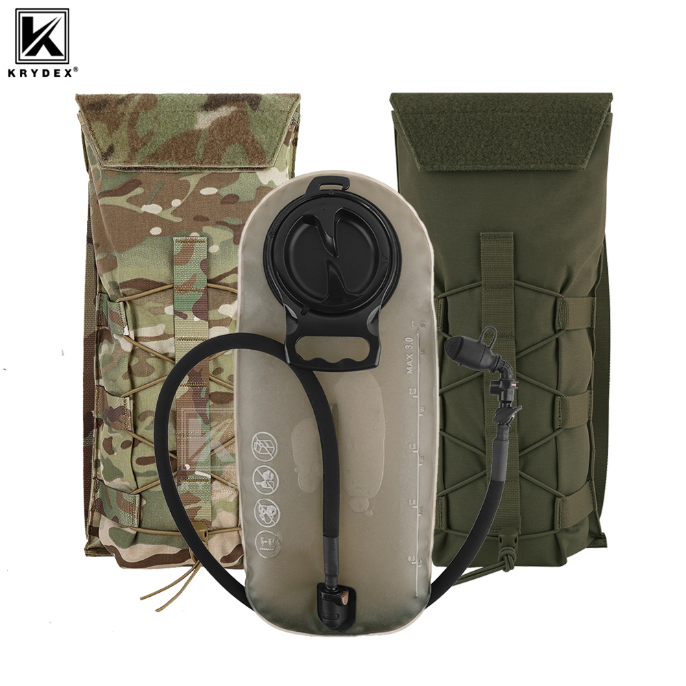 Hunting And Outdoor Supplies - KRYDEX-Paquete Molle de hidratación táctica de