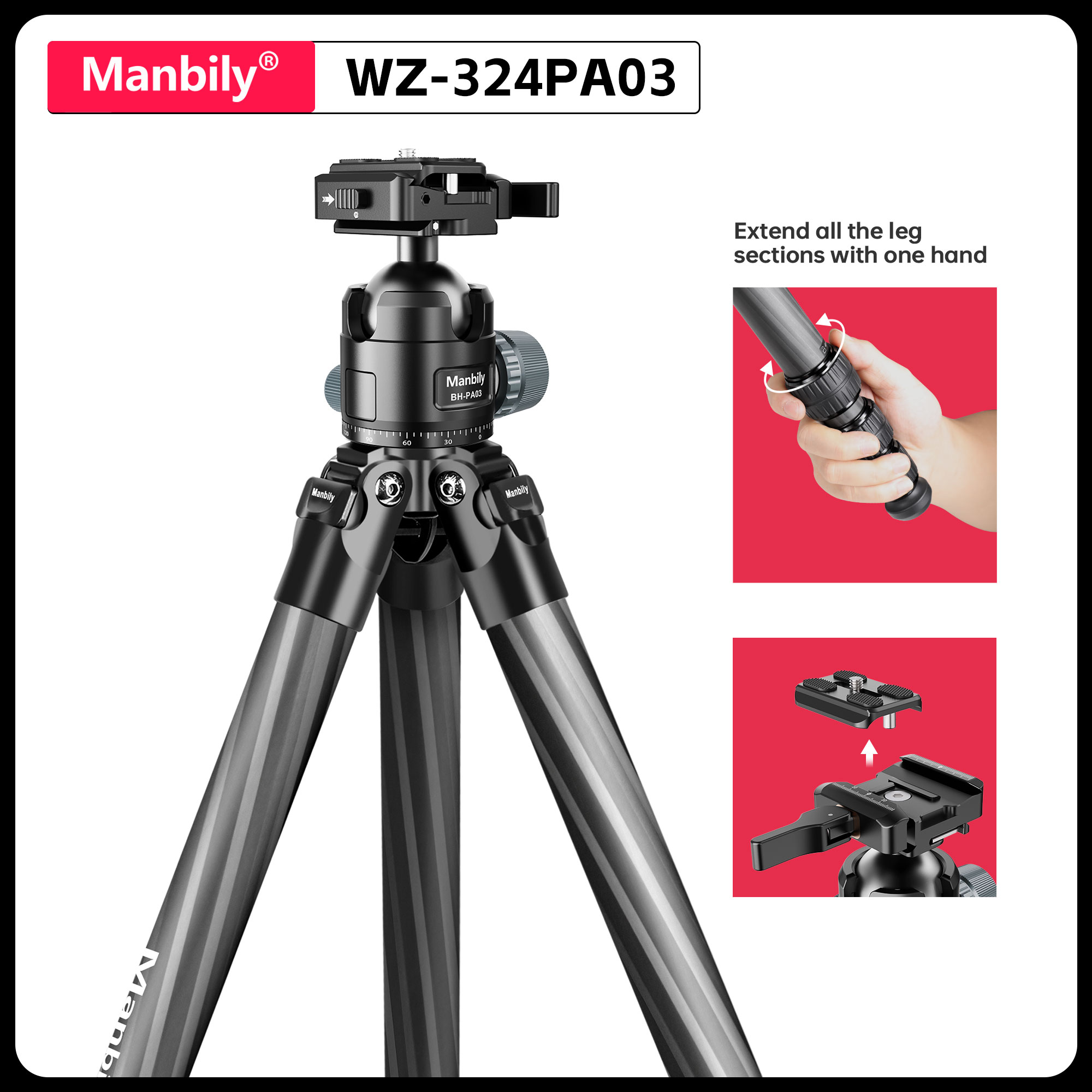 Trípodes de Caza Manbily de Fi - Outdoor Hunting Videos reseña y precio