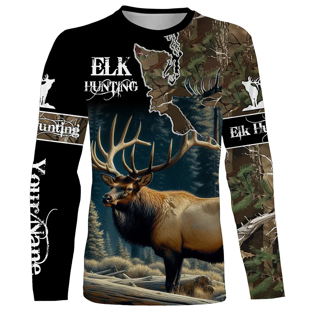 Camiseta de hombre con estampa - Wildman Hunting & Outdoor Polokwane reseña y precio