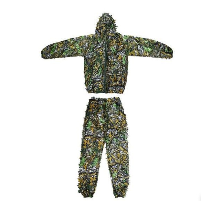 Ropa de caza 3D para francotir - Outdoor Hunting Coat reseña y precio