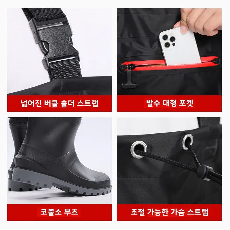Botas de pescador impermeables - Fishing Waders Breathable reseña y precio