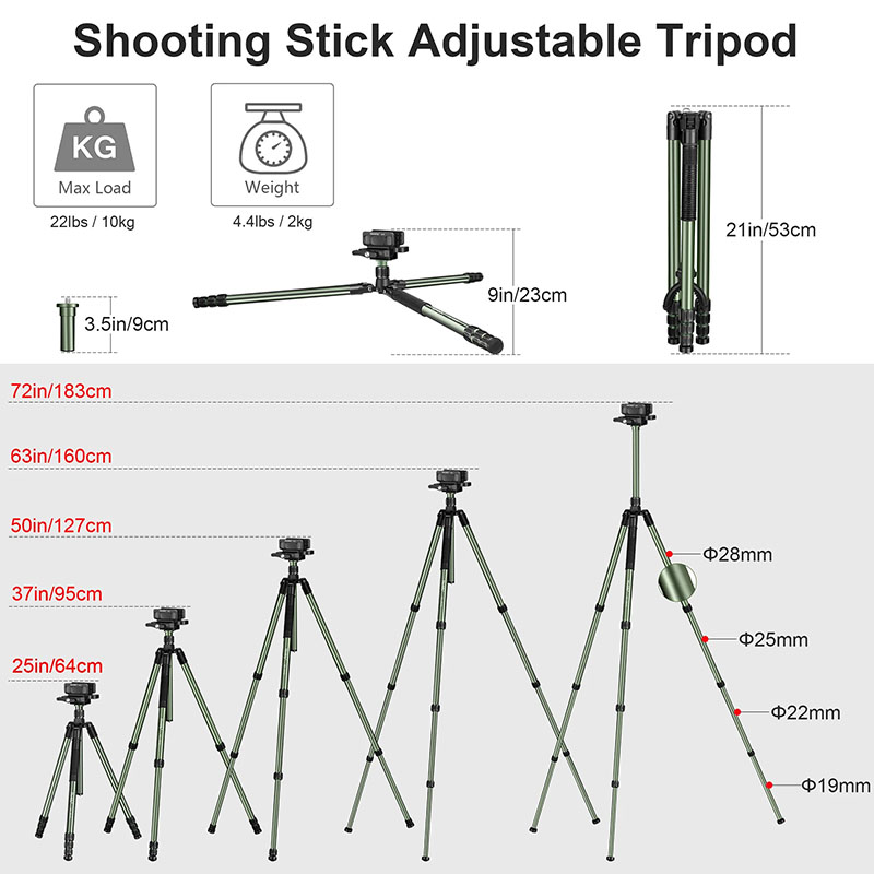 Trípode Profesional para Caza  - Outdoor Hunting Videos reseña y precio