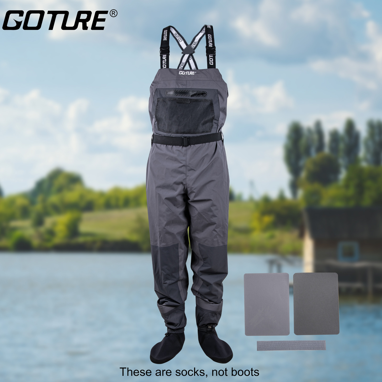 Botas de Pesca Goture con Cier - Fishing Waders Breathable reseña y precio